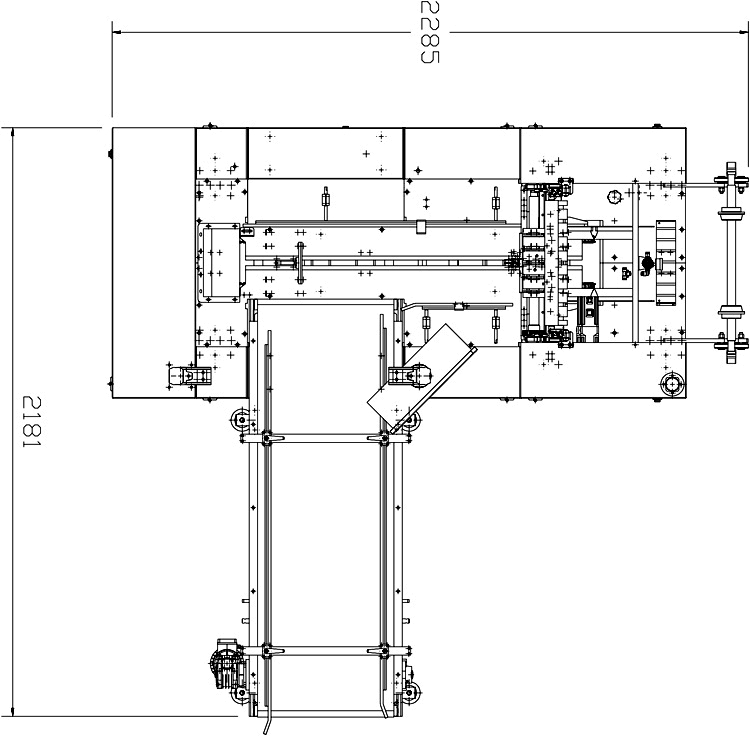 OK-10 handle maker machine layout